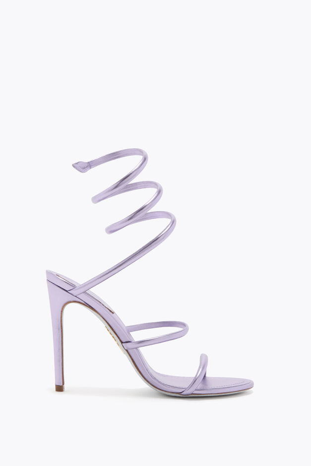 CLEO METALLIC LILAC SANDAL 105