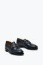 Mocasín Morgana Azul con Cristal Mate Negro 20