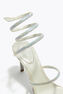CLEO SANDALEN 80 IN WEISS