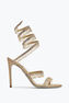 Chandelier Crystal Beige Sandal 105