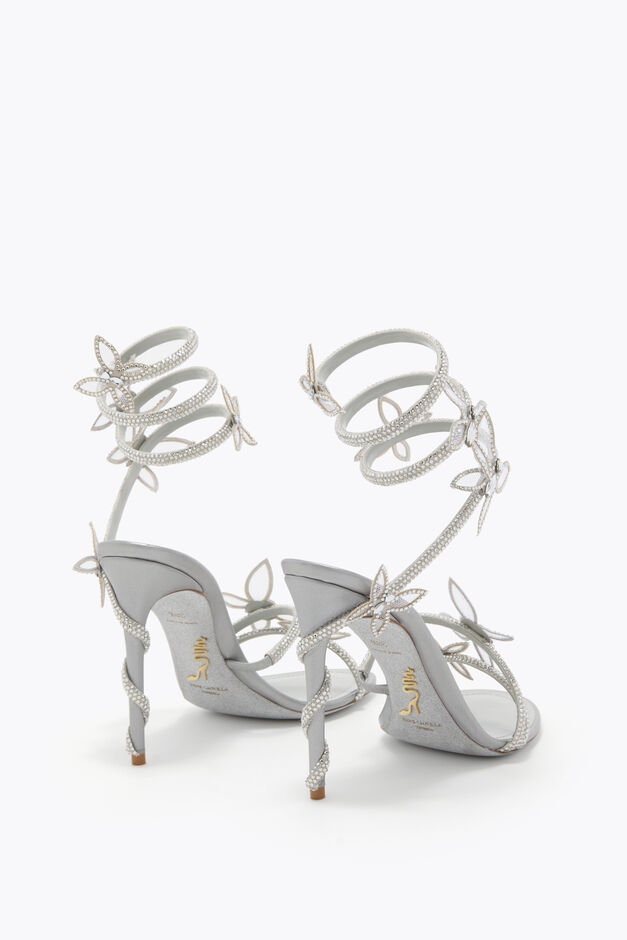 MARGOT SANDALEN 105 IN METALLIC SILBER MARGOT SANDALEN 105 IN METALLIC SILBER