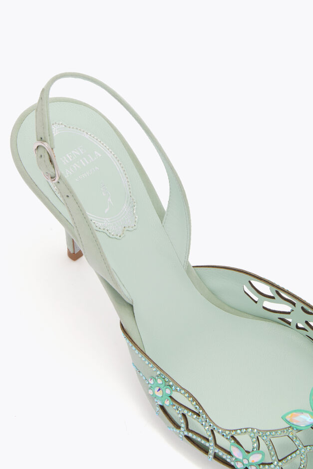 SLINGBACK EDEN VERDE MENTA 80