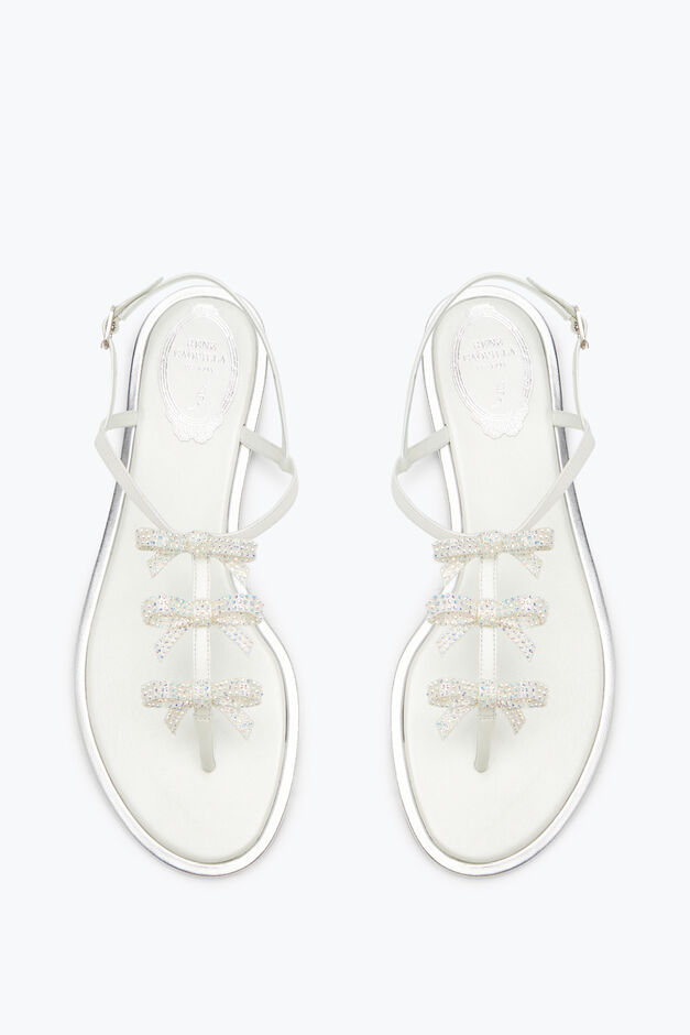 Caterina White Thong Sandal 10 Caterina White Thong Sandal 10