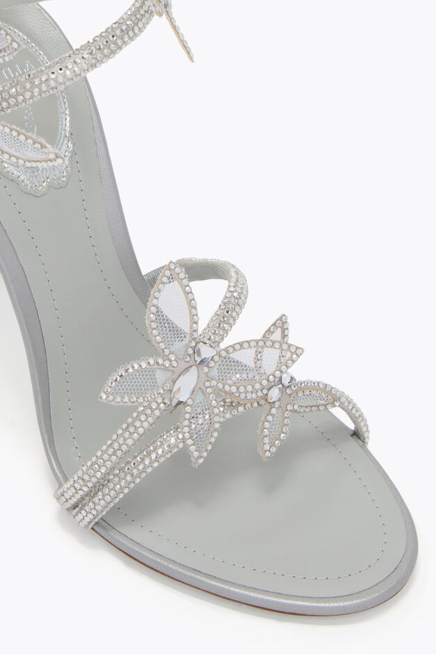 MARGOT SANDALEN 105 IN METALLIC SILBER MARGOT SANDALEN 105 IN METALLIC SILBER