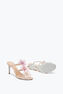 PEACH FLOWER PINK MULE 80