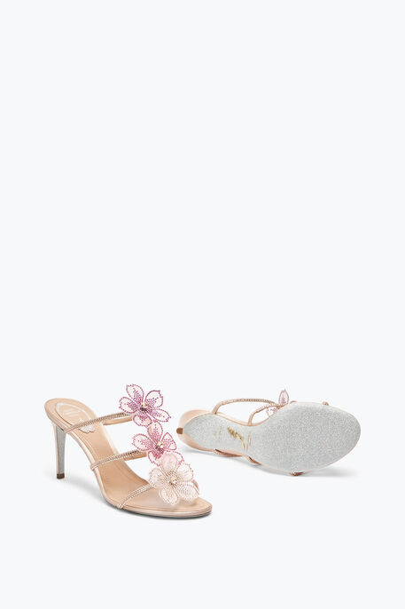 PEACH FLOWER PINK MULE 80 PEACH FLOWER PINK MULE 80