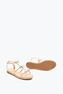 CATERINA NUDE FLATFORM SANDAL 10