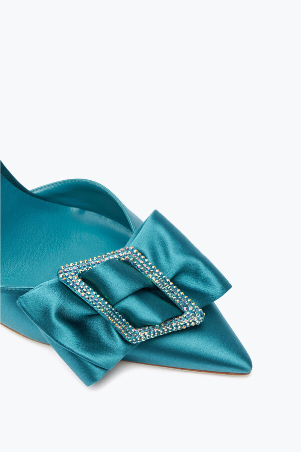 Sara Teal Slingback 80