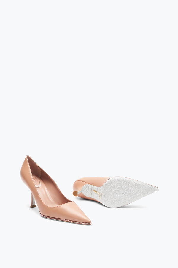 Candice Rose Gold Pump 80