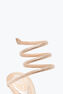 CLEO NUDE SANDAL WITH CRYSTALS 80