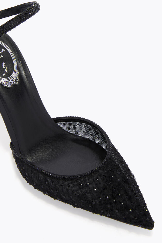 TAYLOR BLACK PUMP WITH SERPENT 80