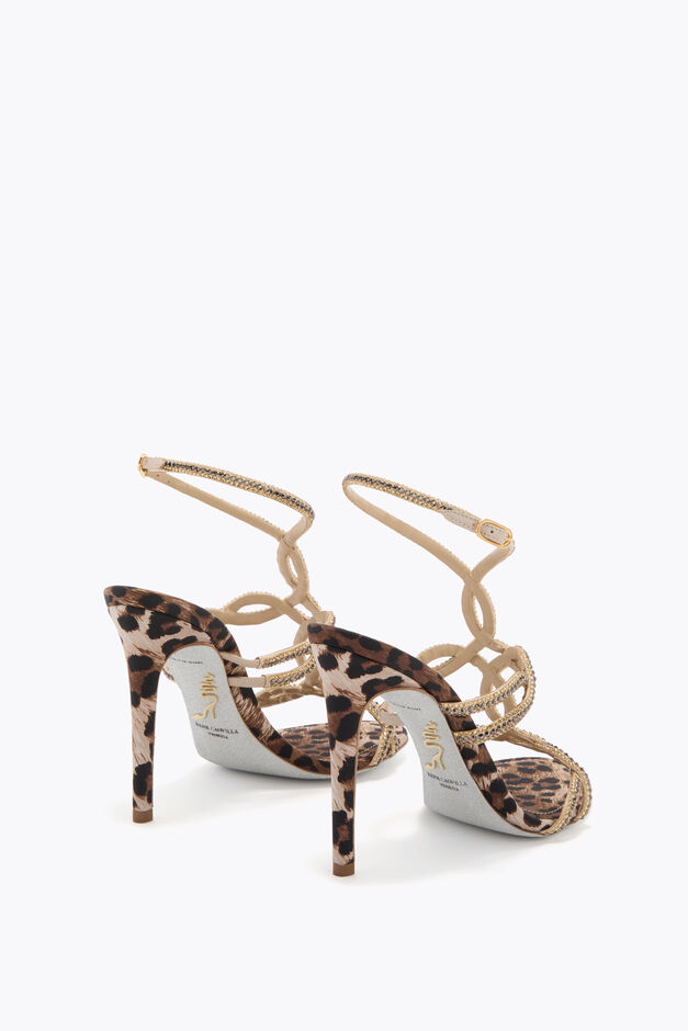 DALILAH ANIMALIER SANDAL 105