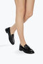 Mocasín Morgana Negro con Cristal Mate Negro 20