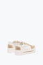 XTRA WHITE-GOLD SNEAKER WITH CRYSTALS 50