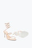 Sandalo Cleo Nude Con Cristalli 80