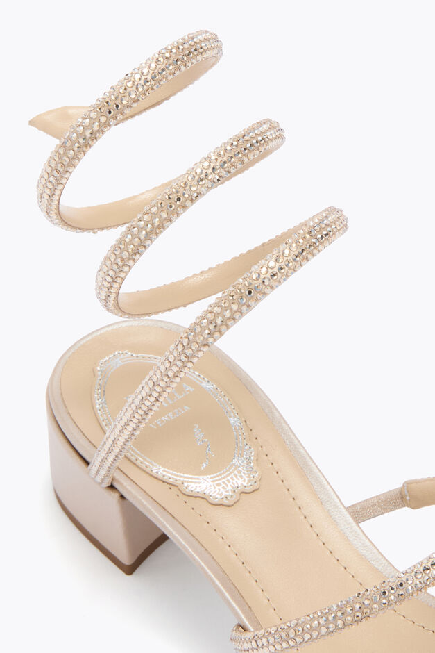 CLEO SANDALE 40 IN GOLD