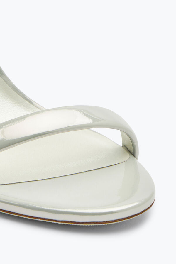 Cleo White Mirror Sandal 105
