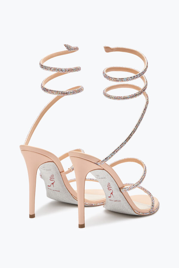 Elegant Pink Sandals Cleo Sandals in Pink for Women | Rene Caovilla®