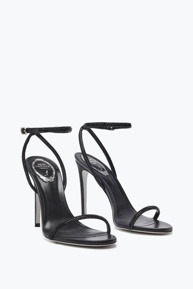 Ellabrita Crystal Black Sandal 105 Ellabrita Crystal Black Sandal 105