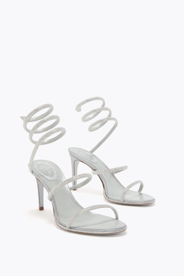 CLEO SILVER SANDAL 80