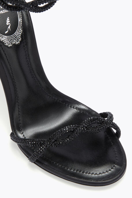 BRAID BLACK SANDAL 105