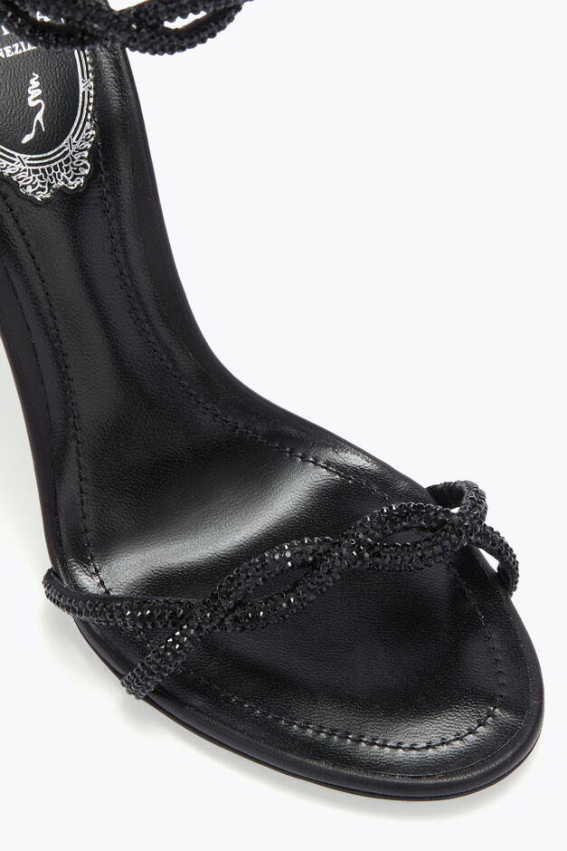 BRAID BLACK SANDAL 105