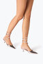 Cleo Rose Gold Pump With Crystals 50