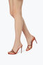 Irina Crystals Orange Mule 105