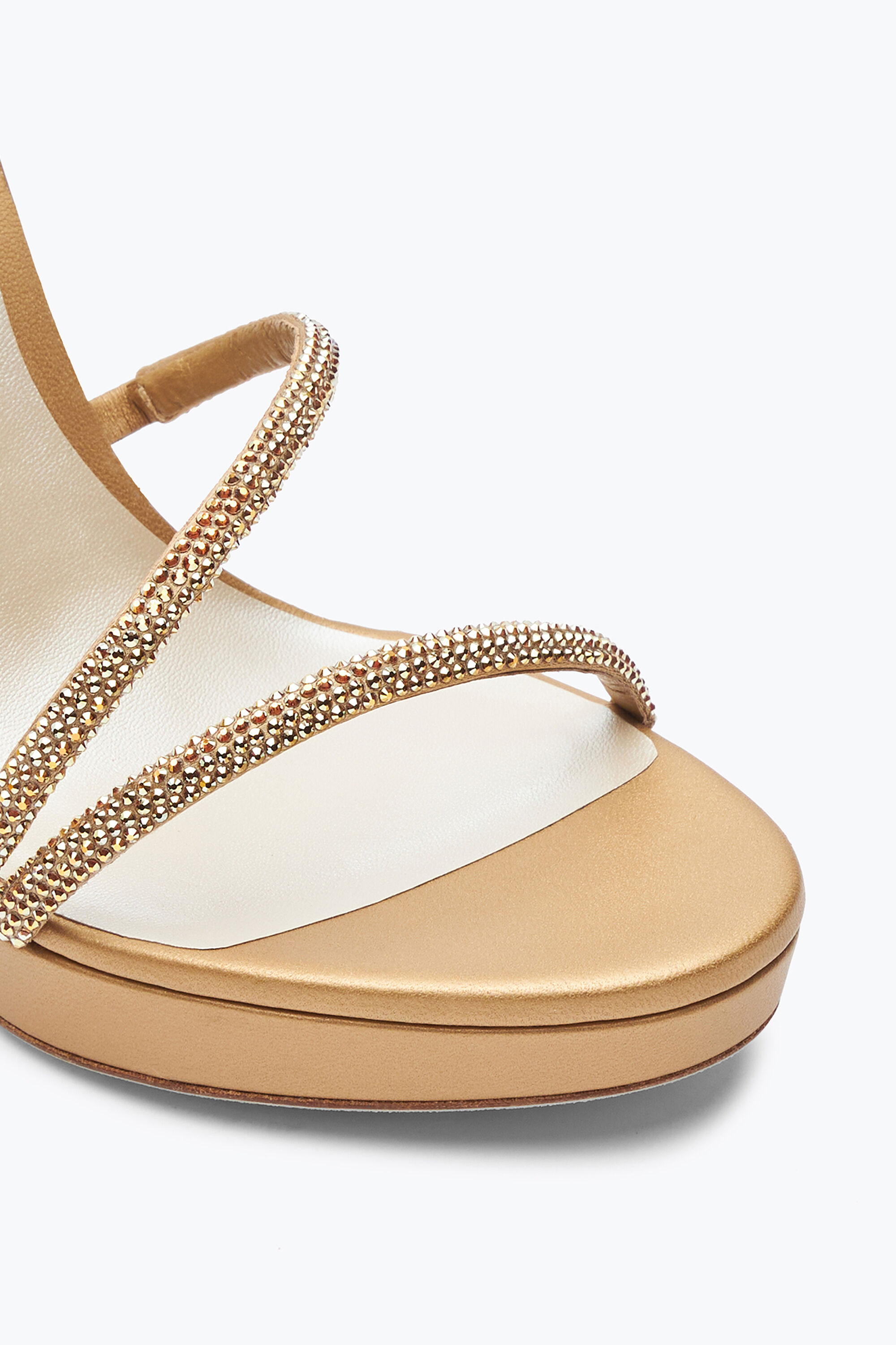 White and gold platform sandals hotsell