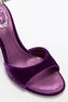 CLEO SPARK SANDALE IN PURPURROTEM SAMT 80