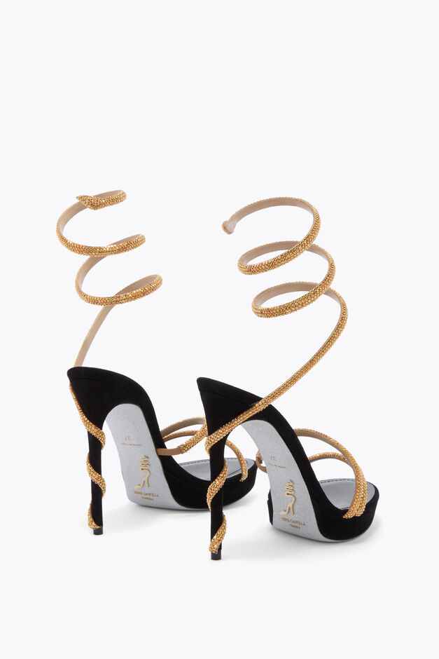 MARGOT HONEY PLATFORM SANDAL 120