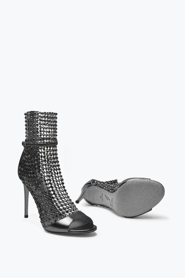 Galaxia Metallic Anthracite Sandal 105