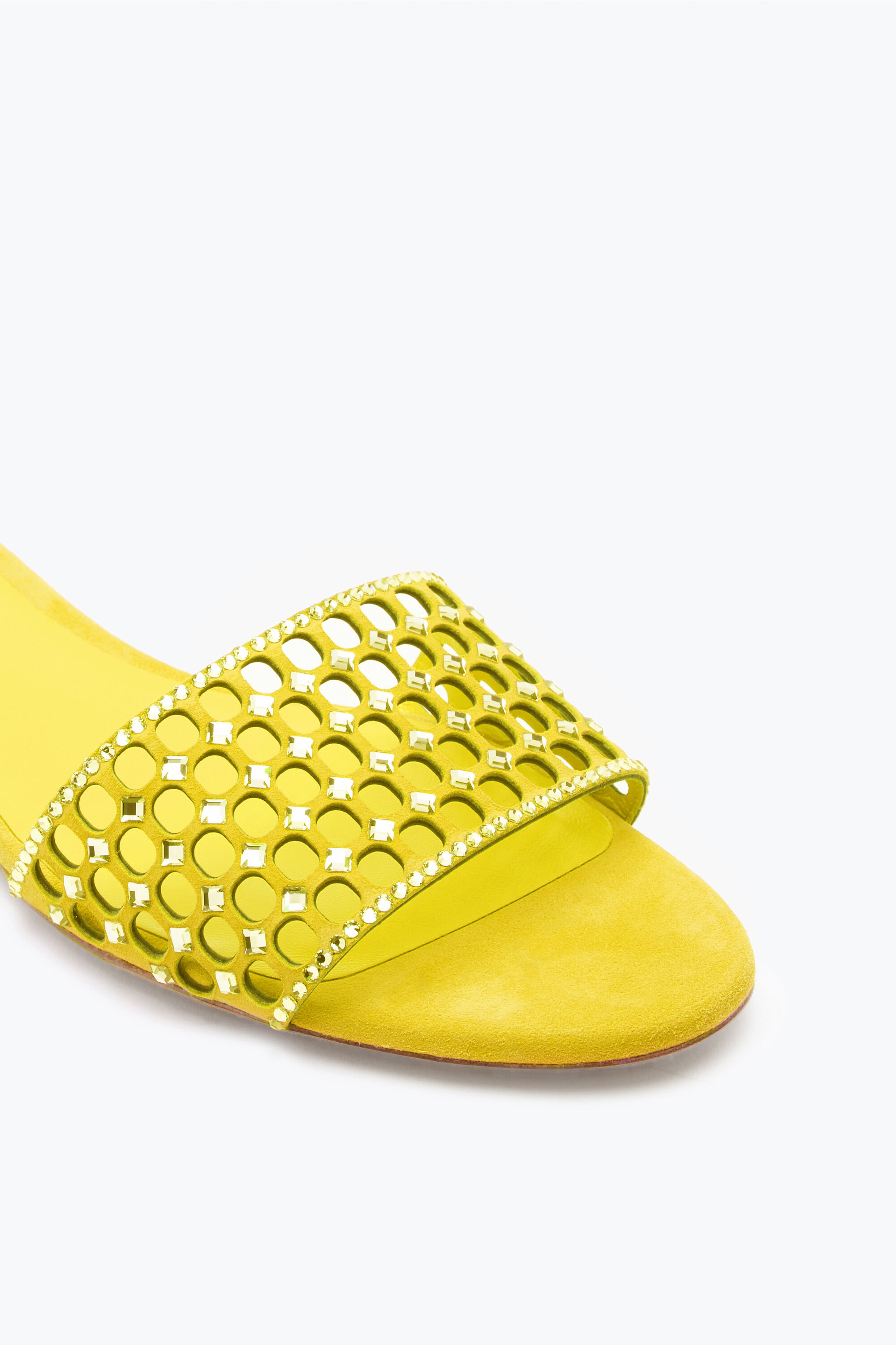 Ginger Yellow Slider Sandal 10