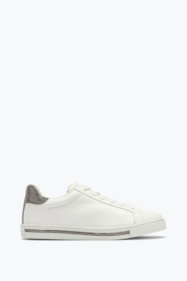 Sneaker Xtra Bianco Argento Con Cristalli 15