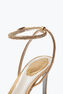 Ellabrita Crystal Beige Sandal 80