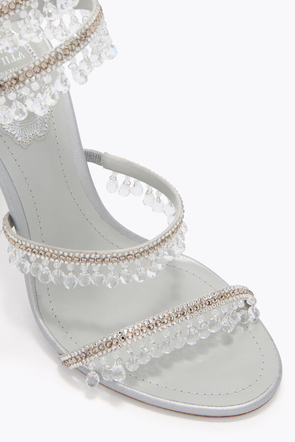 CHANDELIER PEARL GREY SANDAL 105