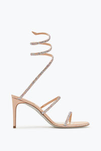 Rosa Abendsandalette Cleo