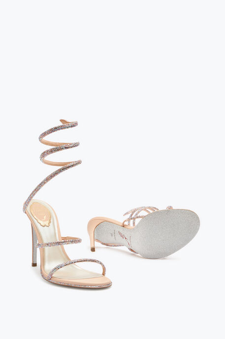 Elegant Pink Sandals Cleo