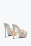 DANIA MULTICOLOR PLATFORM SLIDER SANDAL 130