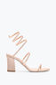 CLEO NUDE SANDAL WITH SOUL HEEL 80