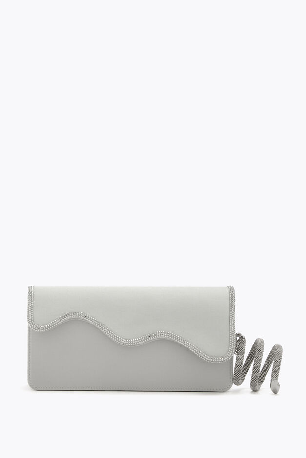 ONDA SILVER CLUTCH