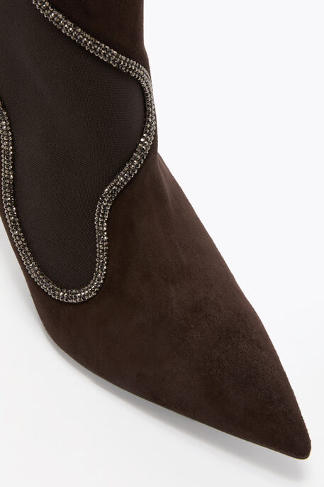 ONDA BROWN ANKLE BOOT 80