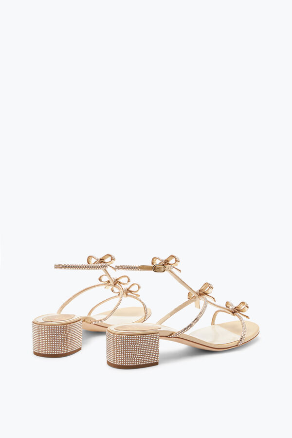 Sandalias Caterina Crystal Color Beige 40