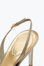 Slingback Cinderella Bronzo 80