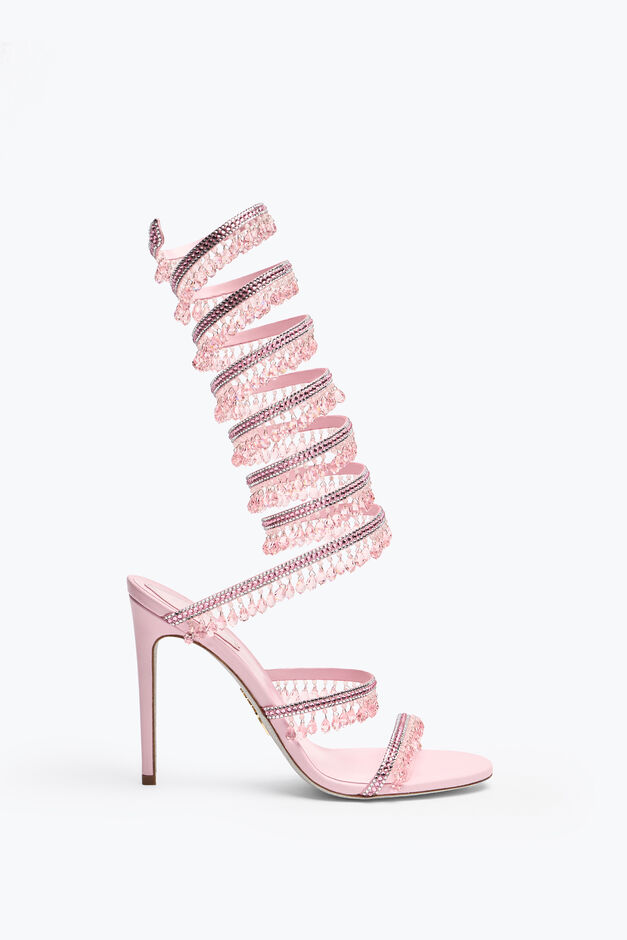 SUPER CHANDELIER POWDER PINK SANDAL 105 SUPER CHANDELIER POWDER PINK SANDAL 105