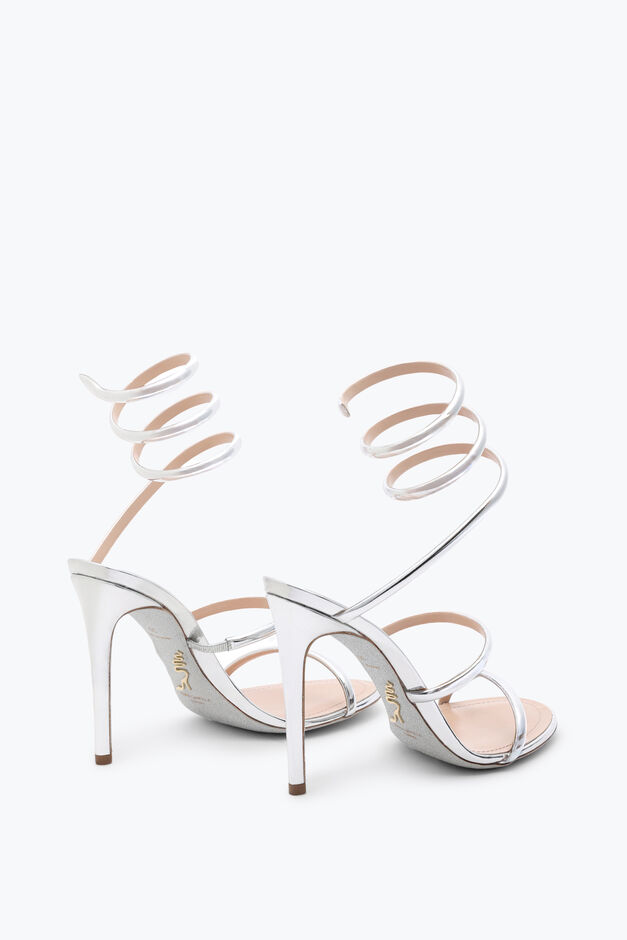 Cleo Metallic Silver Sandal 105 Cleo Metallic Silver Sandal 105