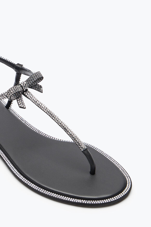 Caterina Black Thong Sandal 10 Caterina Black Thong Sandal 10
