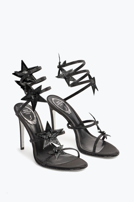 CLEO STAR BLACK SANDAL 105 CLEO STAR BLACK SANDAL 105