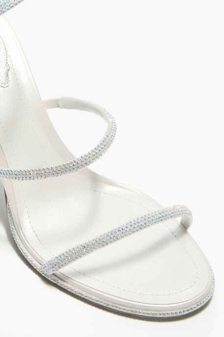 CLEO SANDALEN 80 IN WEISS