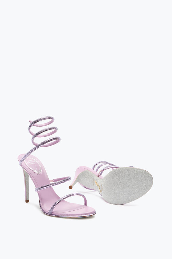 Cleo Mauve Sandal With Crystals 105